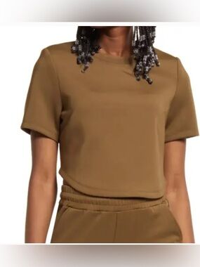 Good American Scuba Crop Tee